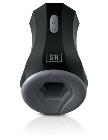 Silicone Twin Turbo Stroker - Black SR1067