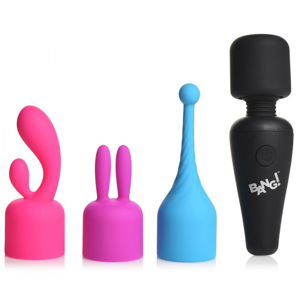 Bang - 10x Mini Wand With 3 Attachments BNG-AH061