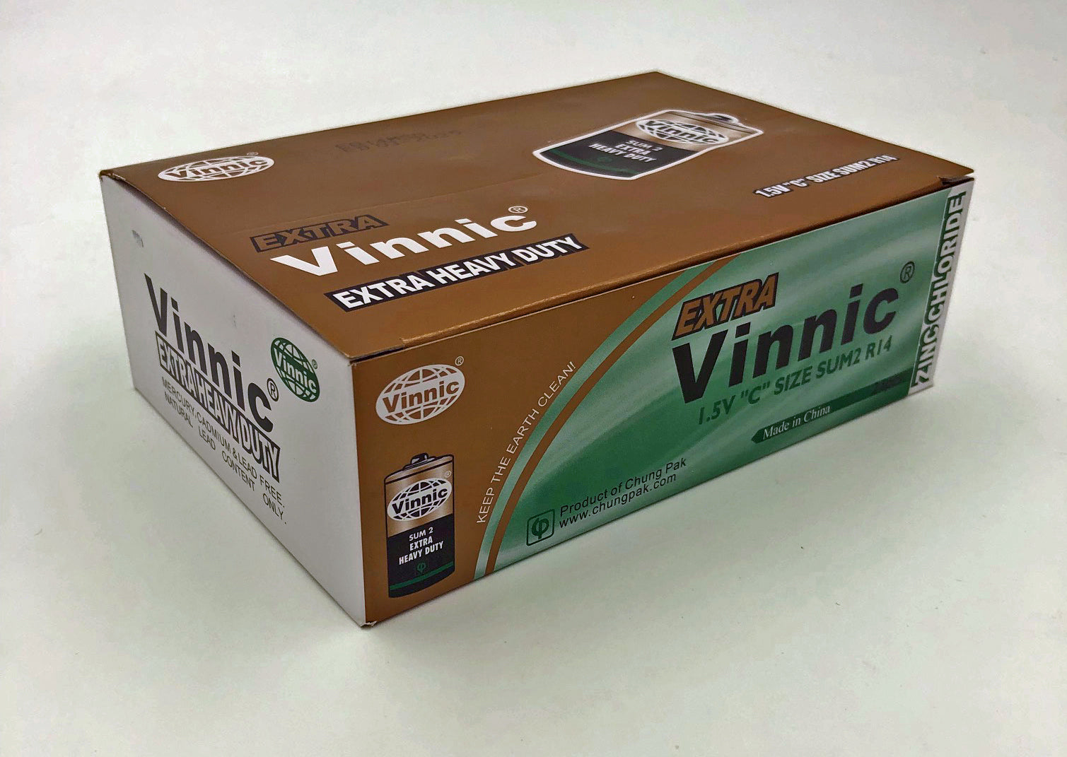 Vinnic Extra Heavy Duty C Batteries - 24 Pcs. Box ER14MSG