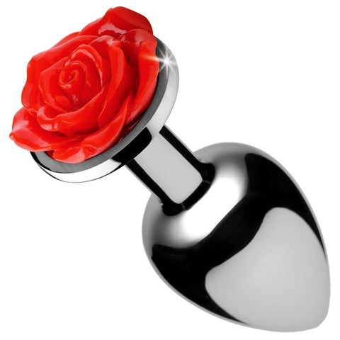 Red Rose Anal Plug - Large BTYS-AF634-LARGE