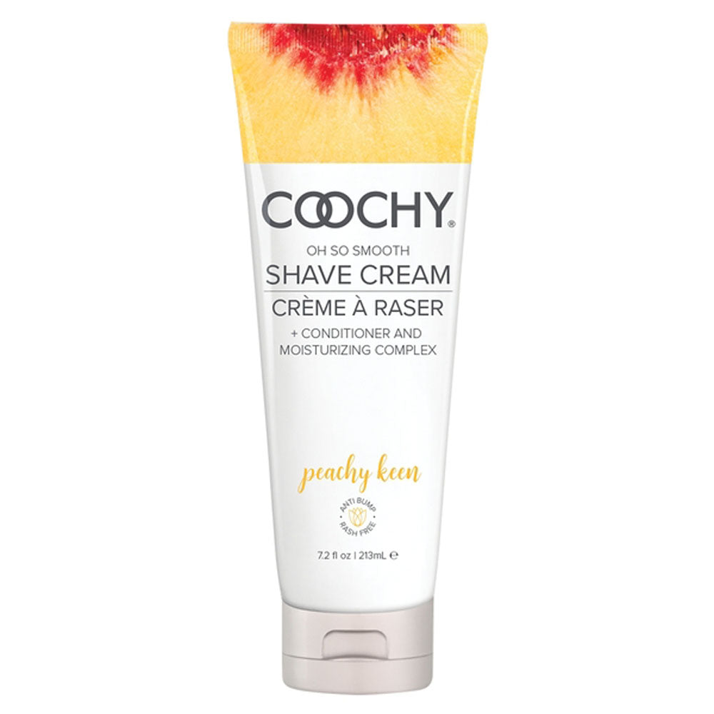 Coochy Oh So Smooth Shave Cream - Peachy Keen 7.2 Fl Oz 213ml COO1014-07