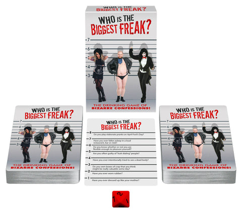 Who's the Biggest Freak? - Card Game KG-BGD21