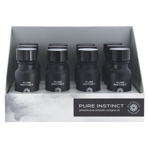 Pure Instinct Pheromone Cologne Oil for Him 12 Pc Display 15 ml JEL4201-99