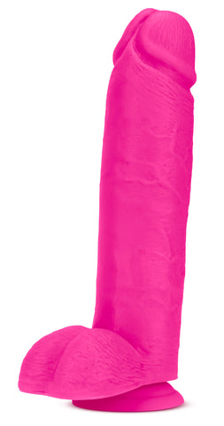 Au Naturel - Bold - Huge - 10 Inch Dildo - Pink BL-26710