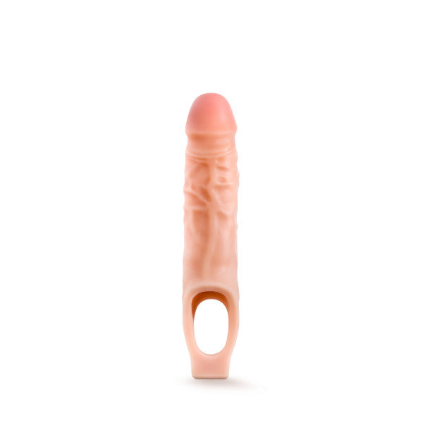 Performance - 9 Inch Cock Sheath Penis Extender -  Vanilla BL-26583