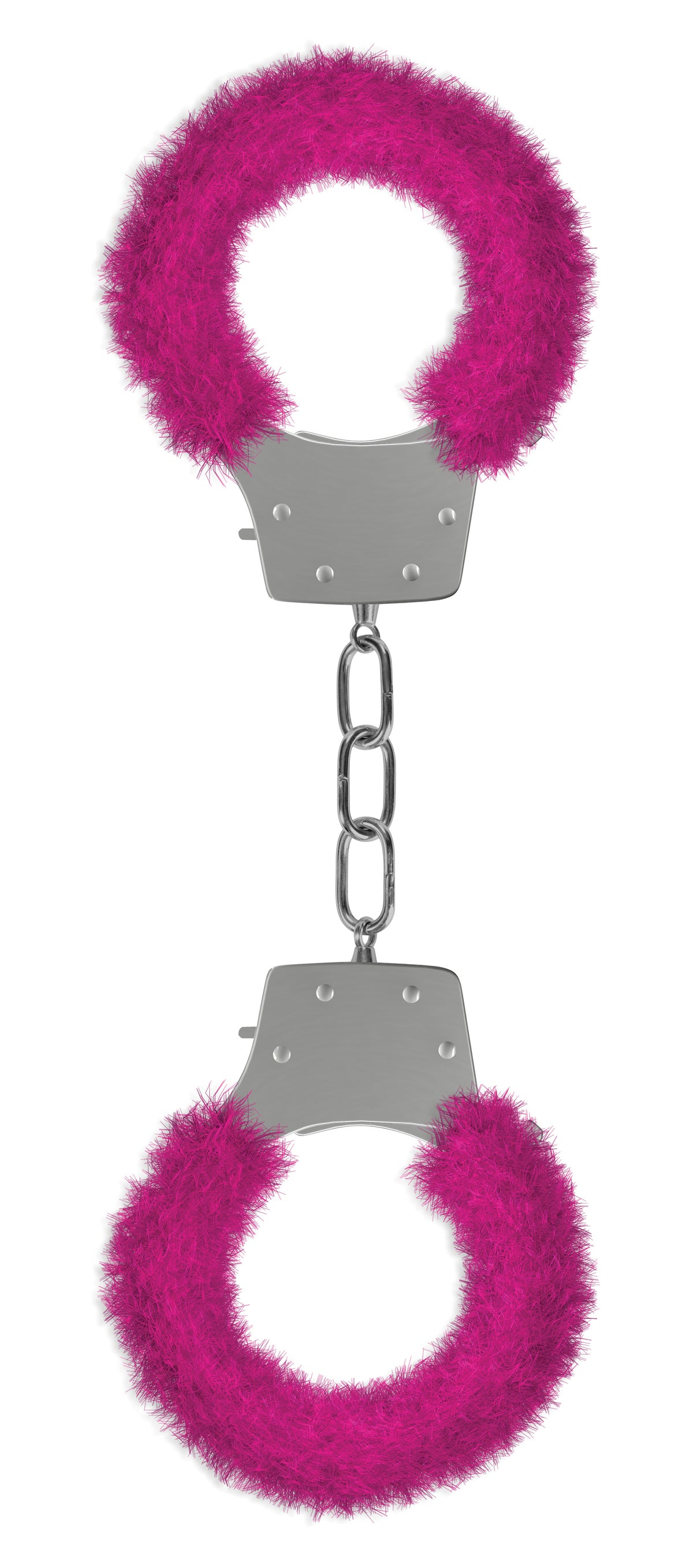 Pleasure Furry Handcuffs - Pink OU-OU004PNK