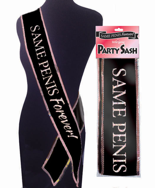 Same Penis Forever Sash LG-NVC061