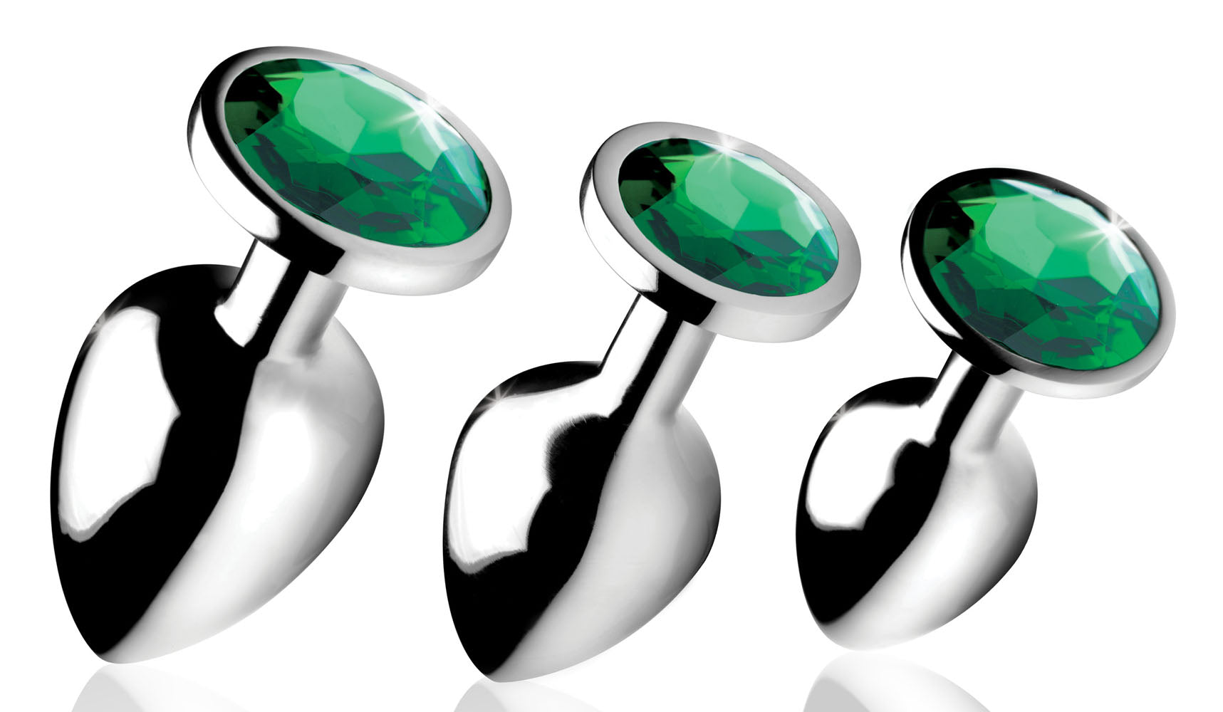 Emerald Gem Anal Plug Set BTYS-AG190