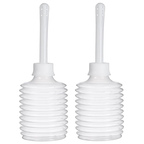 Cloud 9 Fresh and Portable Anal Enema Douche Squeeze Bulb 2 Pack 3.3oz WTC100CP