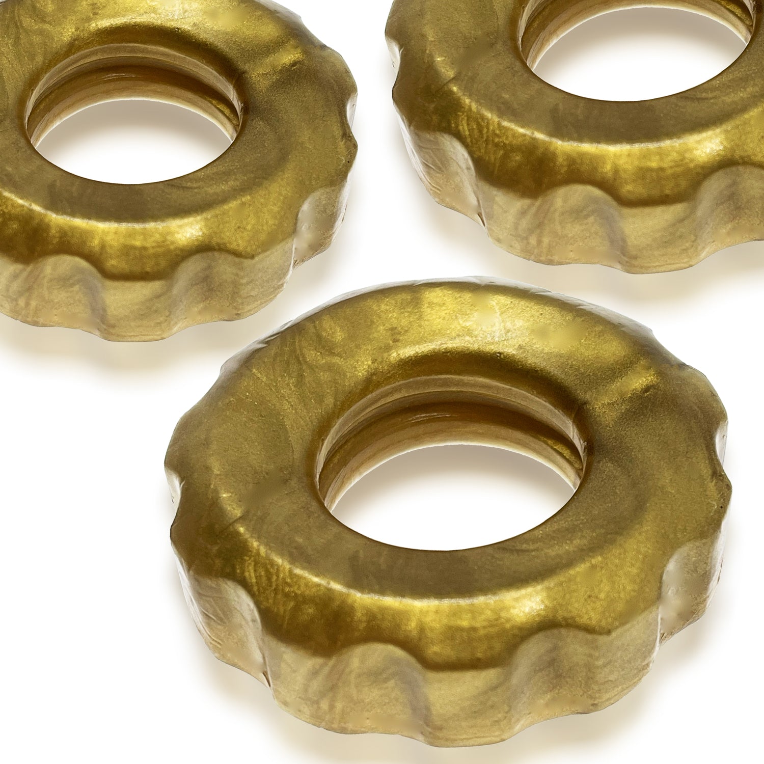 Super Huj - 3-Pack Cockrings - Bronze HUJ-137-BRZ