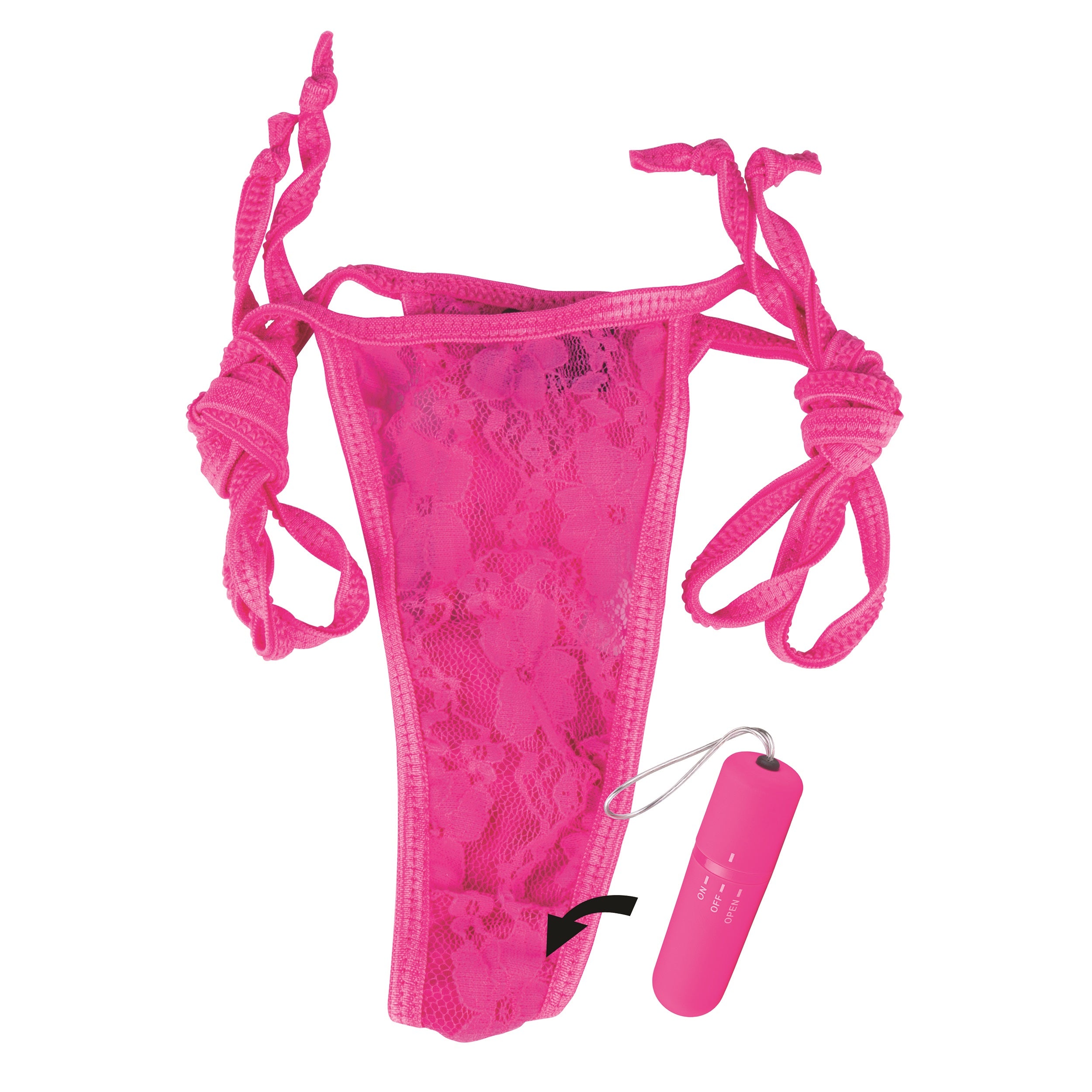 My Secret Screaming O Vibrating Panty Set - Pink - Each SO-PNTY-PK-101E