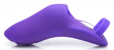 7x Finger Bang Her Pro Silicone Vibrator - Purple FR-AG543PURPLE